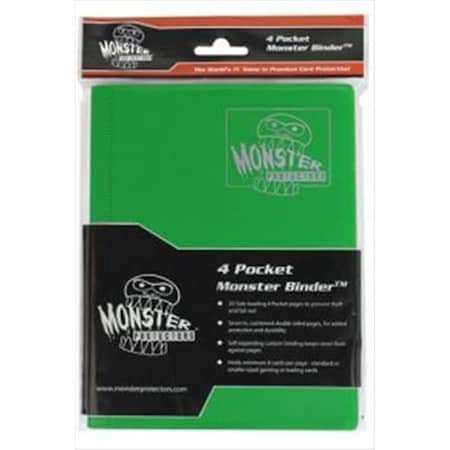 9PMEG Binder 9 Pocket Monster - Matte Emerald Green